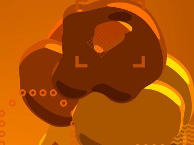 Soyut arka plan sanatı. 3 boyutlu illüstrasyon. Tuvalde fırça darbeleri. Çok renkli arkaplan. Çağdaş sanat. Sanatsal dijital palet.