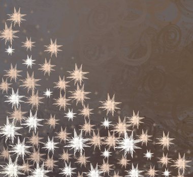 Kopya alanı için soyut noel arkaplanı, yeni yıl