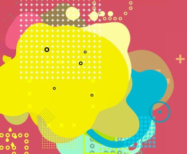 Soyut arka plan sanatı. 3 boyutlu illüstrasyon. Tuvalde fırça darbeleri. Çok renkli arkaplan. Çağdaş sanat. Sanatsal dijital palet.