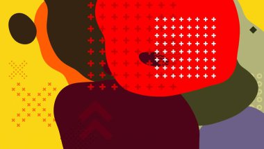 Soyut arka plan sanatı. 3 boyutlu illüstrasyon. Tuvalde fırça darbeleri. Çok renkli arkaplan. Çağdaş sanat. Sanatsal dijital palet.