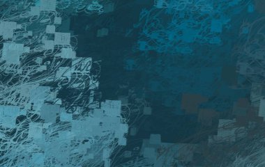 Soyut arka plan sanatı. 2D çizim. Etkileyici yağlı boya resim. Tuvalde fırça darbeleri. Modern sanat. Çok renkli arkaplan. Çağdaş sanat. İfade. Sanatsal dijital palet.