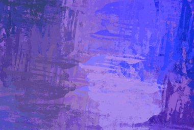 Soyut arka plan sanatı. 2D çizim. Etkileyici yağlı boya resim. Tuvalde fırça darbeleri. Modern sanat. Çok renkli arkaplan. Çağdaş sanat. İfade. Sanatsal dijital palet.