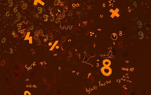 Math Ilustración Abstract Background Numbers Copy Space — Foto de Stock