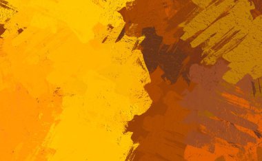 Soyut arka plan sanatı. 2D çizim. Etkileyici yağlı boya resim. Tuvalde fırça darbeleri. Modern sanat. Çok renkli arkaplan. Çağdaş sanat. İfade. Sanatsal dijital palet.