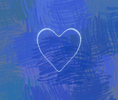 Soyut arka plan sanatı. 2D çizim. Etkileyici yağlı boya resim. Tuvalde fırça darbeleri. Modern sanat. Çok renkli arkaplan. Çağdaş sanat. İfade. Sanatsal dijital palet.