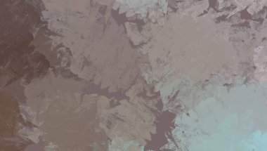 Soyut arka plan sanatı. 2D çizim. Etkileyici yağlı boya resim. Tuvalde fırça darbeleri. Modern sanat. Çok renkli arkaplan. Çağdaş sanat. İfade. Sanatsal dijital palet.