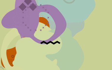 Soyut arka plan sanatı. 3 boyutlu illüstrasyon. Tuvalde fırça darbeleri. Çok renkli arkaplan. Çağdaş sanat. Sanatsal dijital palet.