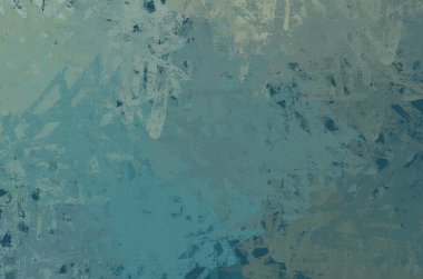 Soyut arka plan sanatı. 2D çizim. Etkileyici yağlı boya resim. Tuvalde fırça darbeleri. Modern sanat. Çok renkli arkaplan. Çağdaş sanat. İfade. Sanatsal dijital palet.