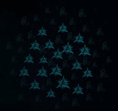 Kopya alanı için soyut noel arkaplanı, yeni yıl konsepti 