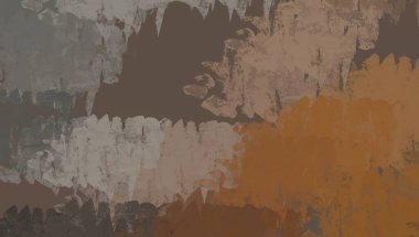 Soyut arka plan sanatı. 2D çizim. Etkileyici yağlı boya resim. Tuvalde fırça darbeleri. Modern sanat. Çok renkli arkaplan. Çağdaş sanat. İfade. Sanatsal dijital palet.
