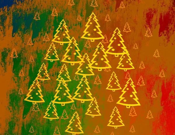 Абстрактный Рождественский Фон Копирования Пространства Новый Год — стоковое фото