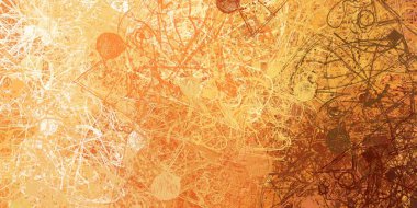 Soyut arka plan sanatı. 2D çizim. Etkileyici yağlı boya resim. Tuvalde fırça darbeleri. Modern sanat. Çok renkli arkaplan. Çağdaş sanat. İfade. Sanatsal dijital palet.