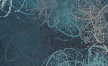 Soyut arka plan sanatı. 2D çizim. Etkileyici yağlı boya resim. Tuvalde fırça darbeleri. Modern sanat. Çok renkli arkaplan. Çağdaş sanat. İfade. Sanatsal dijital palet.