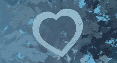 Soyut arka plan sanatı. 2D çizim. Etkileyici yağlı boya resim. Tuvalde fırça darbeleri. Modern sanat. Çok renkli arkaplan. Çağdaş sanat. İfade. Sanatsal dijital palet.