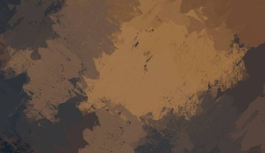 Soyut arka plan sanatı. 2D çizim. Etkileyici yağlı boya resim. Tuvalde fırça darbeleri. Modern sanat. Çok renkli arkaplan. Çağdaş sanat. İfade. Sanatsal dijital palet.