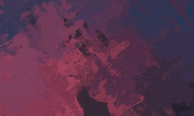 Soyut arka plan sanatı. 2D çizim. Etkileyici yağlı boya resim. Tuvalde fırça darbeleri. Modern sanat. Çok renkli arkaplan. Çağdaş sanat. İfade. Sanatsal dijital palet.