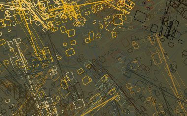 Soyut arka plan sanatı. 2D çizim. Etkileyici yağlı boya resim. Tuvalde fırça darbeleri. Modern sanat. Çok renkli arkaplan. Çağdaş sanat. İfade. Sanatsal dijital palet.