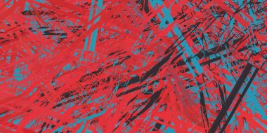 Soyut arka plan sanatı. 2D çizim. Etkileyici yağlı boya resim. Tuvalde fırça darbeleri. Modern sanat. Çok renkli arkaplan. Çağdaş sanat. İfade. Sanatsal dijital palet.