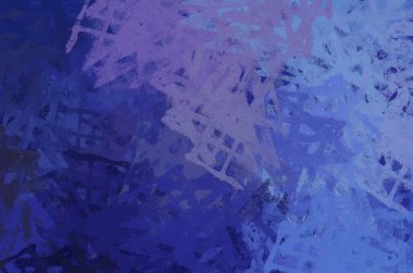 Soyut arka plan sanatı. 2D çizim. Etkileyici yağlı boya resim. Tuvalde fırça darbeleri. Modern sanat. Çok renkli arkaplan. Çağdaş sanat. İfade. Sanatsal dijital palet.