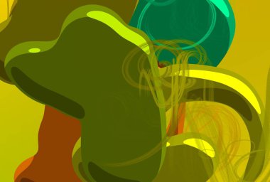 Soyut arka plan sanatı. 3 boyutlu illüstrasyon. Tuvalde fırça darbeleri. Çok renkli arkaplan. Çağdaş sanat. Sanatsal dijital palet.