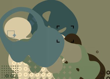 Soyut arka plan sanatı. 2D çizim. Etkileyici yağlı boya resim. Tuvalde fırça darbeleri. Modern sanat. Çok renkli arkaplan. Çağdaş sanat. İfade. Sanatsal dijital palet.