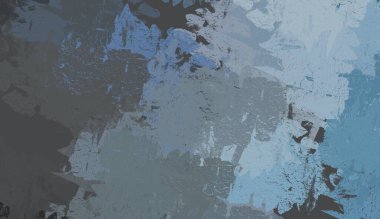 Soyut arka plan sanatı. 2D çizim. Etkileyici yağlı boya resim. Tuvalde fırça darbeleri. Modern sanat. Çok renkli arkaplan. Çağdaş sanat. İfade. Sanatsal dijital palet.