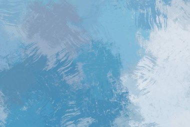 Soyut arka plan sanatı. 2D çizim. Etkileyici yağlı boya resim. Tuvalde fırça darbeleri. Modern sanat. Çok renkli arkaplan. Çağdaş sanat. İfade. Sanatsal dijital palet.