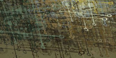 Soyut arka plan sanatı. 2D çizim. Etkileyici yağlı boya resim. Tuvalde fırça darbeleri. Modern sanat. Çok renkli arkaplan. Çağdaş sanat. İfade. Sanatsal dijital palet.