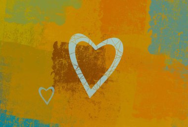 Soyut arka plan sanatı. 2D çizim. Etkileyici yağlı boya resim. Tuvalde fırça darbeleri. Modern sanat. Çok renkli arkaplan. Çağdaş sanat. İfade. Sanatsal dijital palet.