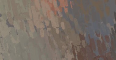 Soyut arka plan sanatı. 2D çizim. Etkileyici yağlı boya resim. Tuvalde fırça darbeleri. Modern sanat. Çok renkli arkaplan. Çağdaş sanat. İfade. Sanatsal dijital palet.