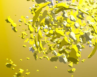 Soyut arka plan sanatı. 3 boyutlu illüstrasyon. Tuvalde fırça darbeleri. Çok renkli arkaplan. Çağdaş sanat. Sanatsal dijital palet.