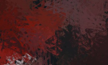 Soyut arka plan sanatı. 2D çizim. Etkileyici yağlı boya resim. Tuvalde fırça darbeleri. Modern sanat. Çok renkli arkaplan. Çağdaş sanat. İfade. Sanatsal dijital palet.