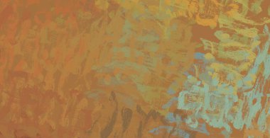 Soyut arka plan sanatı. 2D çizim. Etkileyici yağlı boya resim. Tuvalde fırça darbeleri. Modern sanat. Çok renkli arkaplan. Çağdaş sanat. İfade. Sanatsal dijital palet.