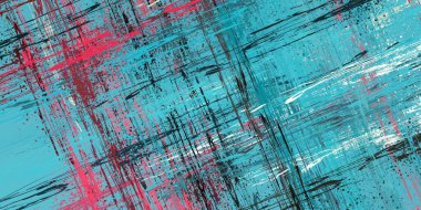 Soyut arka plan sanatı. 2D çizim. Etkileyici yağlı boya resim. Tuvalde fırça darbeleri. Modern sanat. Çok renkli arkaplan. Çağdaş sanat. İfade. Sanatsal dijital palet.