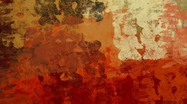 Soyut arka plan sanatı. 2D çizim. Etkileyici yağlı boya resim. Tuvalde fırça darbeleri. Modern sanat. Çok renkli arkaplan. Çağdaş sanat. İfade. Sanatsal dijital palet.