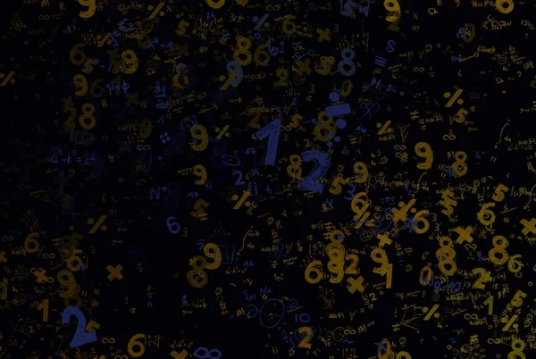 Math Ilustración Abstract Background Numbers Copy Space — Foto de Stock