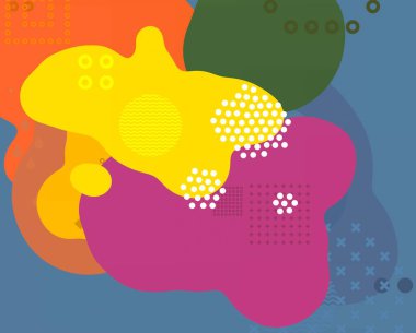 Soyut arka plan sanatı. 3 boyutlu illüstrasyon. Tuvalde fırça darbeleri. Çok renkli arkaplan. Çağdaş sanat. Sanatsal dijital palet.