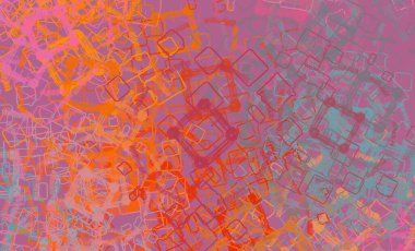 Soyut arka plan sanatı. 2D çizim. Etkileyici yağlı boya resim. Tuvalde fırça darbeleri. Modern sanat. Çok renkli arkaplan. Çağdaş sanat. İfade. Sanatsal dijital palet.