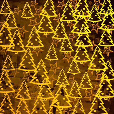 Kopya alanı için soyut noel arkaplanı, yeni yıl