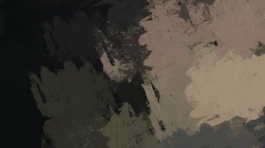 Soyut arka plan sanatı. 2D çizim. Etkileyici yağlı boya resim. Tuvalde fırça darbeleri. Modern sanat. Çok renkli arkaplan. Çağdaş sanat. İfade. Sanatsal dijital palet.