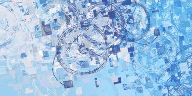 Soyut arka plan sanatı. 2D çizim. Etkileyici yağlı boya resim. Tuvalde fırça darbeleri. Modern sanat. Çok renkli arkaplan. Çağdaş sanat. İfade. Sanatsal dijital palet.