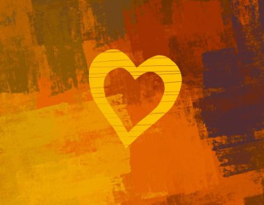 Soyut arka plan sanatı. 2D çizim. Etkileyici yağlı boya resim. Tuvalde fırça darbeleri. Modern sanat. Çok renkli arkaplan. Çağdaş sanat. İfade. Sanatsal dijital palet.