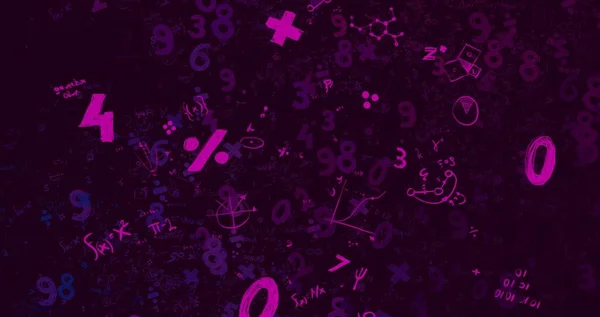 Math Ilustración Abstract Background Numbers Copy Space —  Fotos de Stock