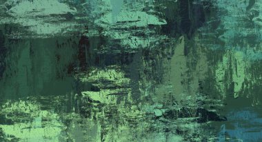 Soyut arka plan sanatı. 2D çizim. Etkileyici yağlı boya resim. Tuvalde fırça darbeleri. Modern sanat. Çok renkli arkaplan. Çağdaş sanat. İfade. Sanatsal dijital palet.