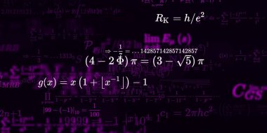 Formüllü matematik arkaplanı, kusursuz illüstrasyon   