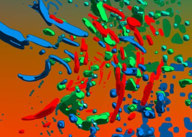 Soyut arka plan sanatı. Etkileyici yağlı boya resim. Tuvalde fırça darbeleri. Modern sanat. Çok renkli arkaplan. Çağdaş sanat. İfade. Sanatsal dijital palet.