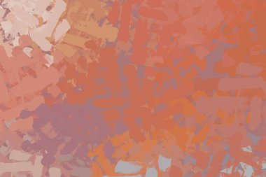 Soyut arka plan sanatı. 2D çizim. Etkileyici yağlı boya resim. Tuvalde fırça darbeleri. Modern sanat. Çok renkli arkaplan. Çağdaş sanat. İfade. Sanatsal dijital palet.