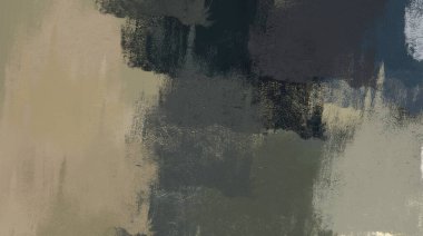 Soyut arka plan sanatı. 2D çizim. Etkileyici yağlı boya resim. Tuvalde fırça darbeleri. Modern sanat. Çok renkli arkaplan. Çağdaş sanat. İfade. Sanatsal dijital palet.