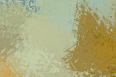 Soyut arka plan sanatı. 2D çizim. Etkileyici yağlı boya resim. Tuvalde fırça darbeleri. Modern sanat. Çok renkli arkaplan. Çağdaş sanat. İfade. Sanatsal dijital palet.