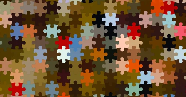 Moderne Digitale Abstrakte Puzzle Hintergrund — Stockfoto